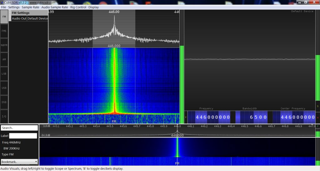 Baofeng BF-88ST spectrum analysis